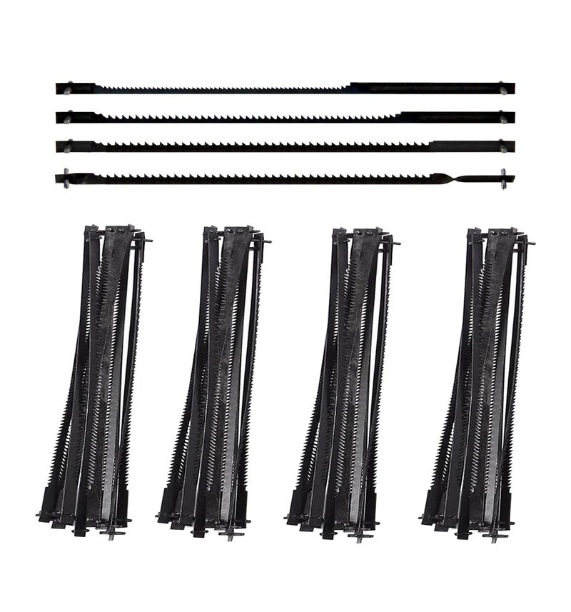 JTEX 4 Inch Scroll Saw Blade Pin End Replacement for Dremel Moto-Saw MS20 MS51 MS52 MS53-48 Pack - Image 1